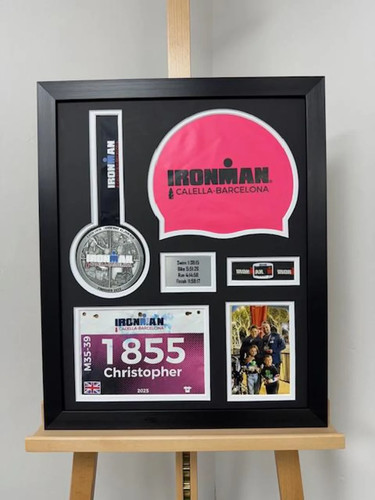 Ironman medal frame inch - ironman,