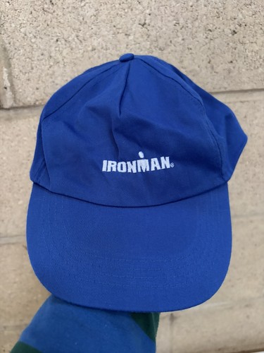 Ironman blue cap hat triathlon - ironman,