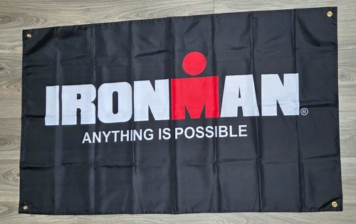 Ironman triathlon flag gym - ironman,