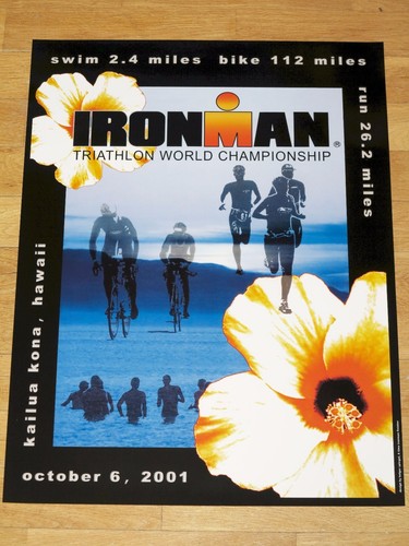 Ironman 2001 hawaii poster - 2001,
