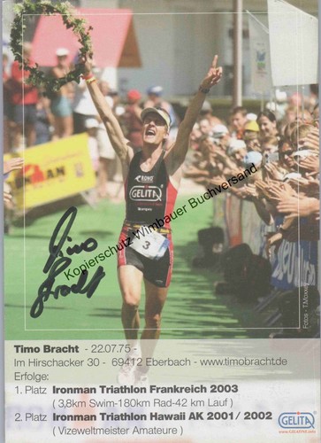 Original autograph timo bracht - autograph,